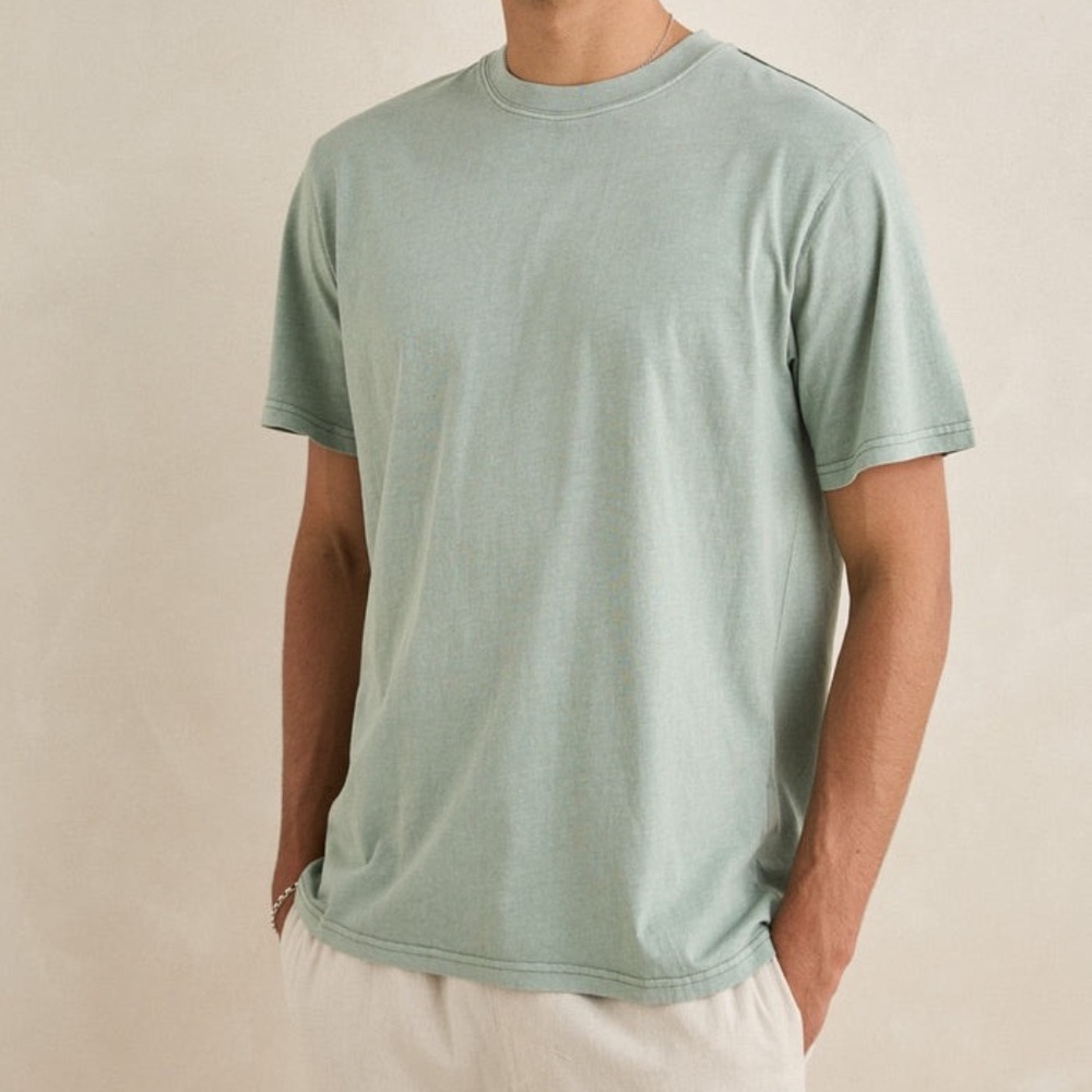 RHYTHM Classic Vintage Tee Seafoam